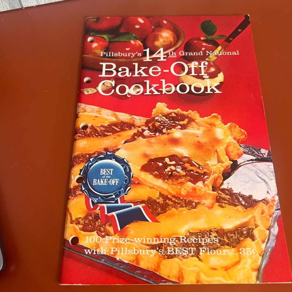 Vintage Pillsbury 14th Grand National Bake-Off Cookbook 1963 100 Recipes Booklet